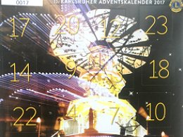 Die GIG als Sponsor des Karlsruher LIONS Adventskalenders 2017